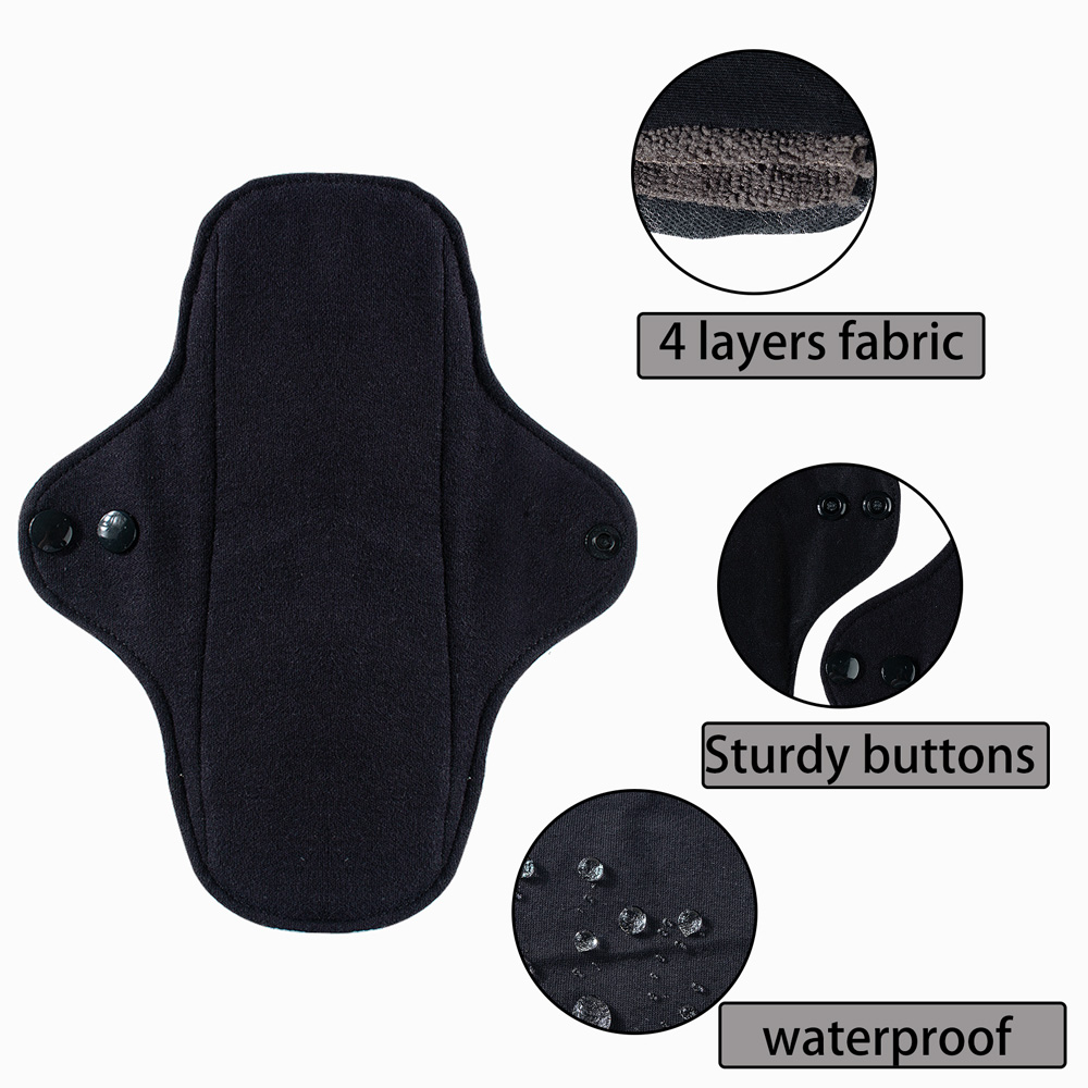 4 шт., длинные гигиенические п – обзор и цена Cloth Pad Reusable